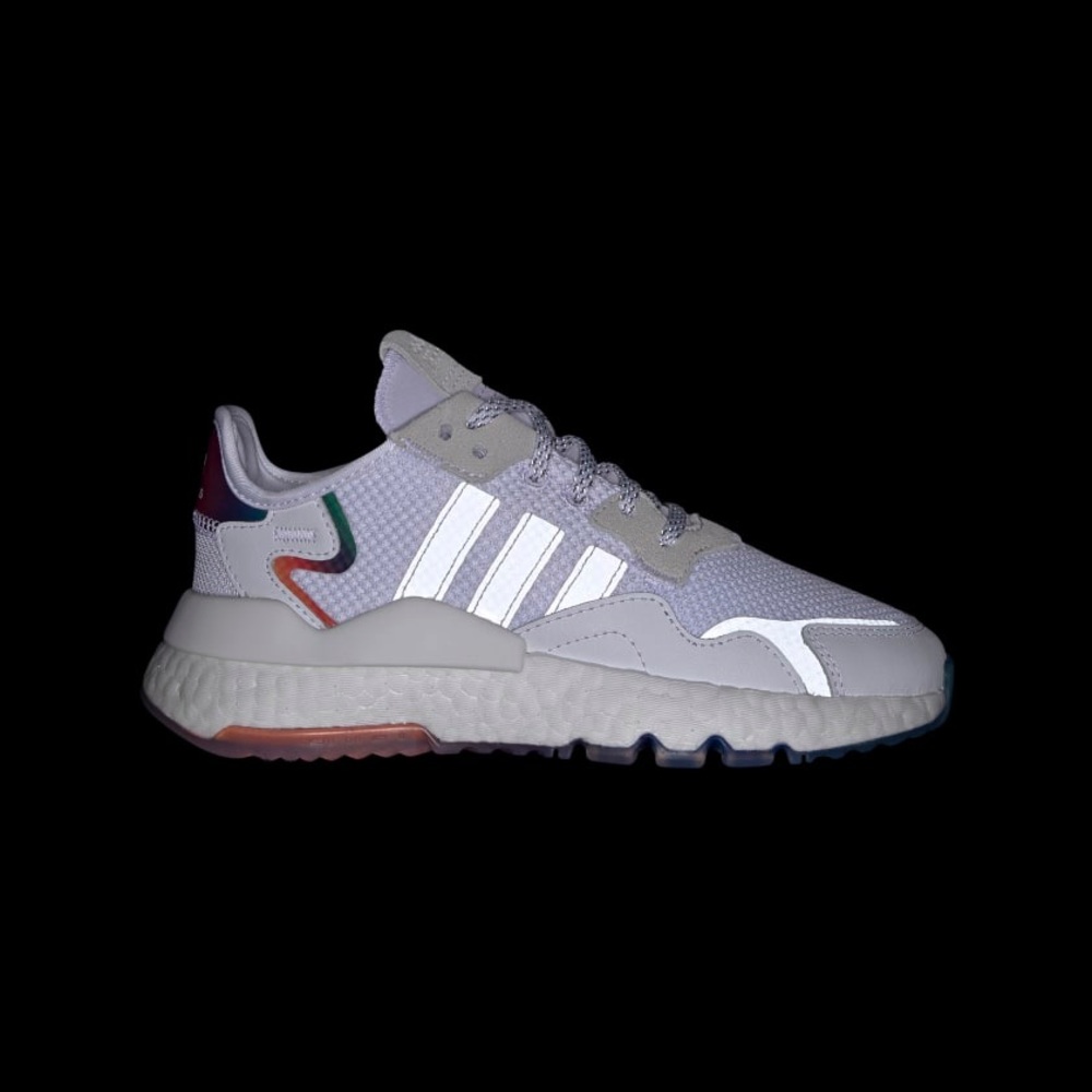 Adidas Nite Jogger Shoes!🤍💜